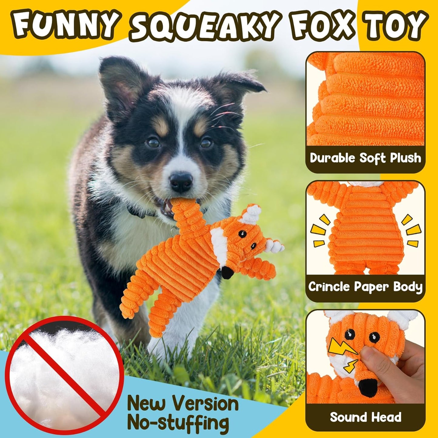 Zeaxuie 9 Pack Luxury Puppy Toys for Teething Small Dogs, Puppy Chew Toys with Cute Squeaky Dog Toys, Ball and More Rope Dog Chew Toys - Pawhive